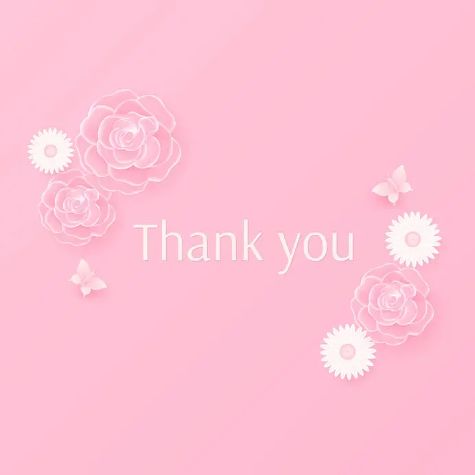 感謝 ありがとうございます