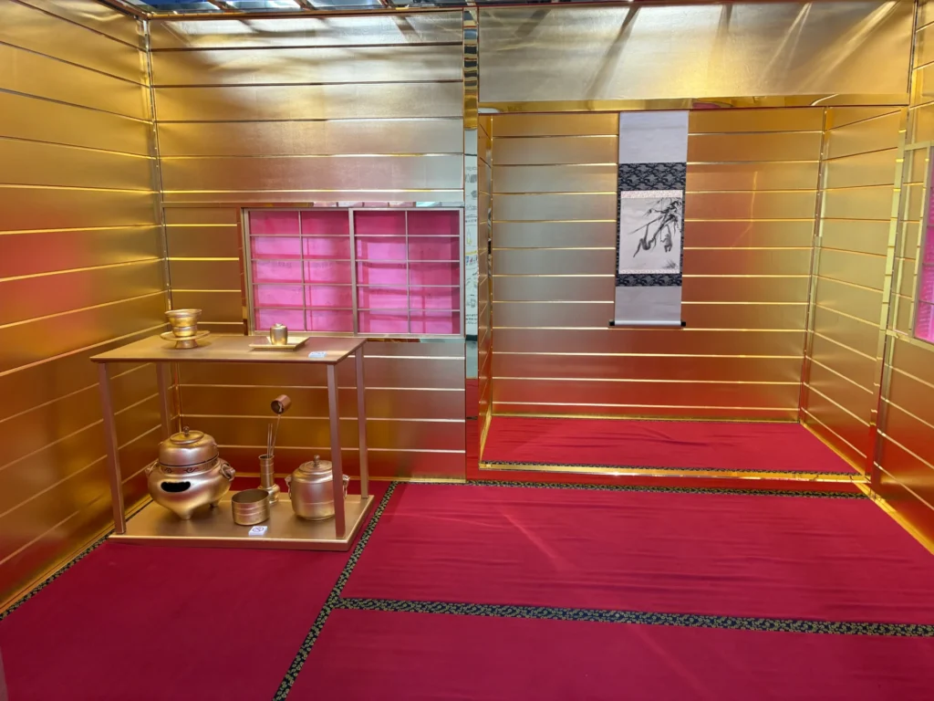 豊臣秀吉の黄金の茶器「サムライの見た夢~幻の豊臣大坂城~」
