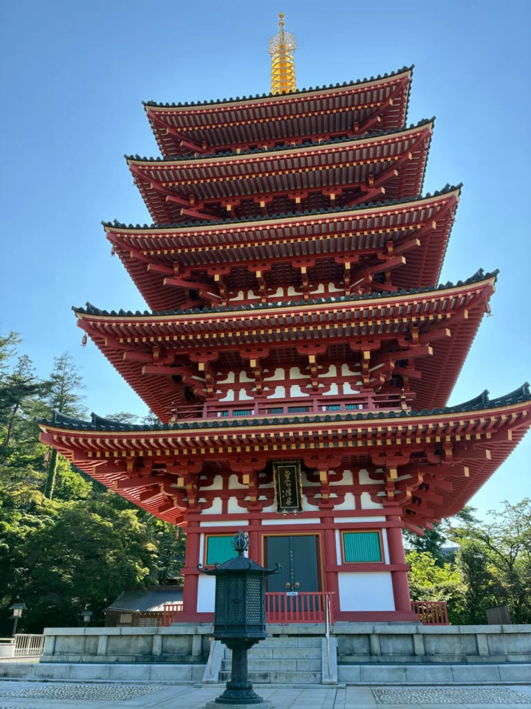 高幡不動尊の五重塔